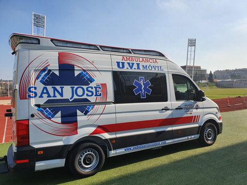 Uvi móvil eventos urgencias San Jose