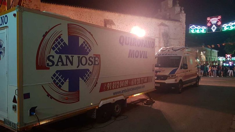 Uvi móvil quirófano plaza de toros